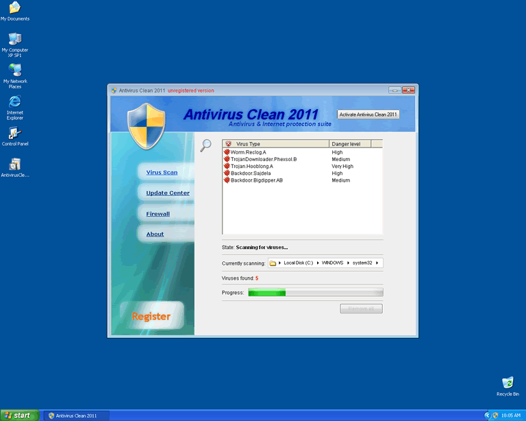 Antivirus Cleaner Software